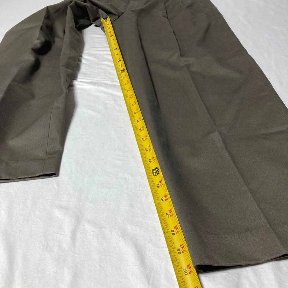 Perry Ellis Portfolio Dress Pants Dress Khaki‎ Men's Size 36x30 Pleated